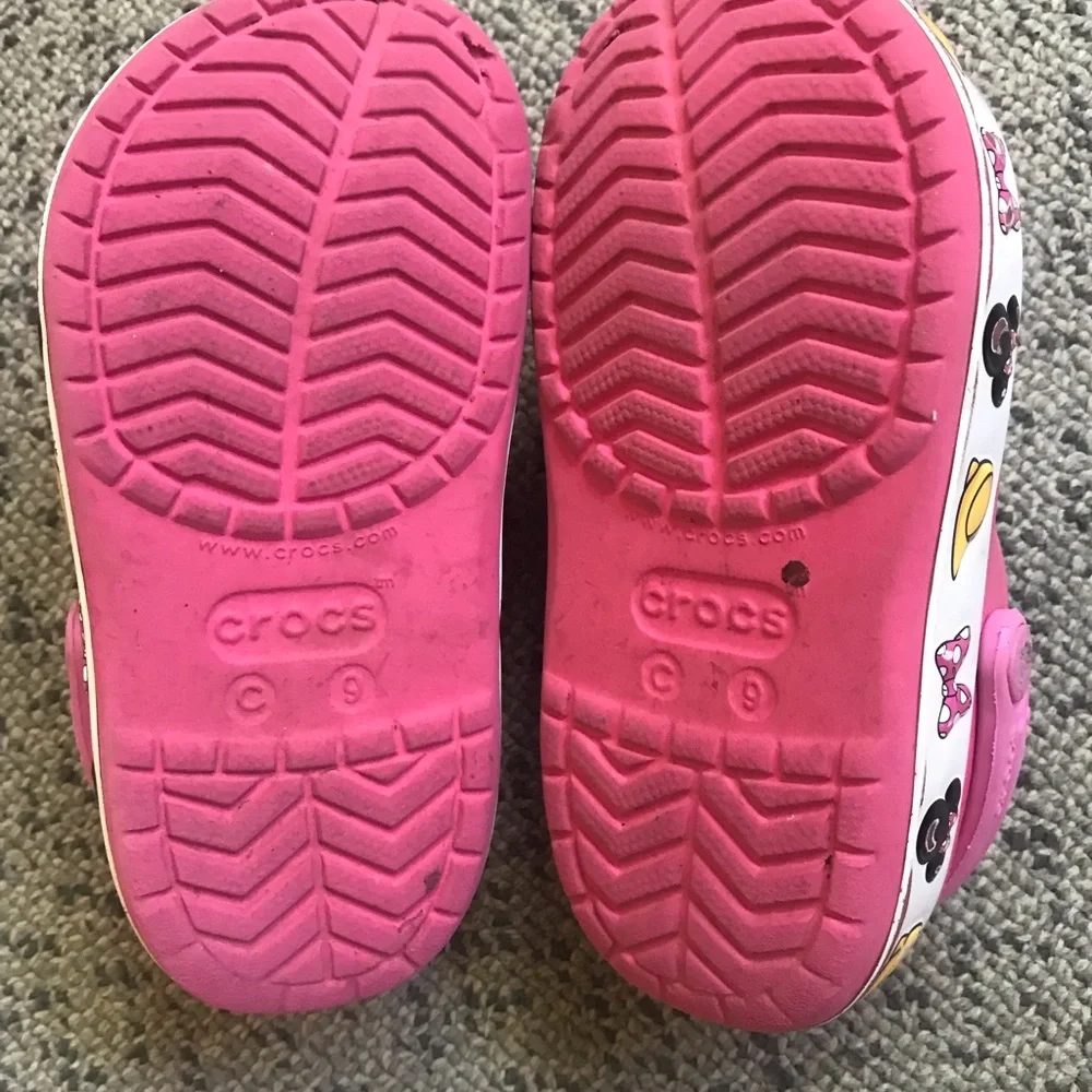 Crocs Minnie Mouse Kids Slide Clog Shoes